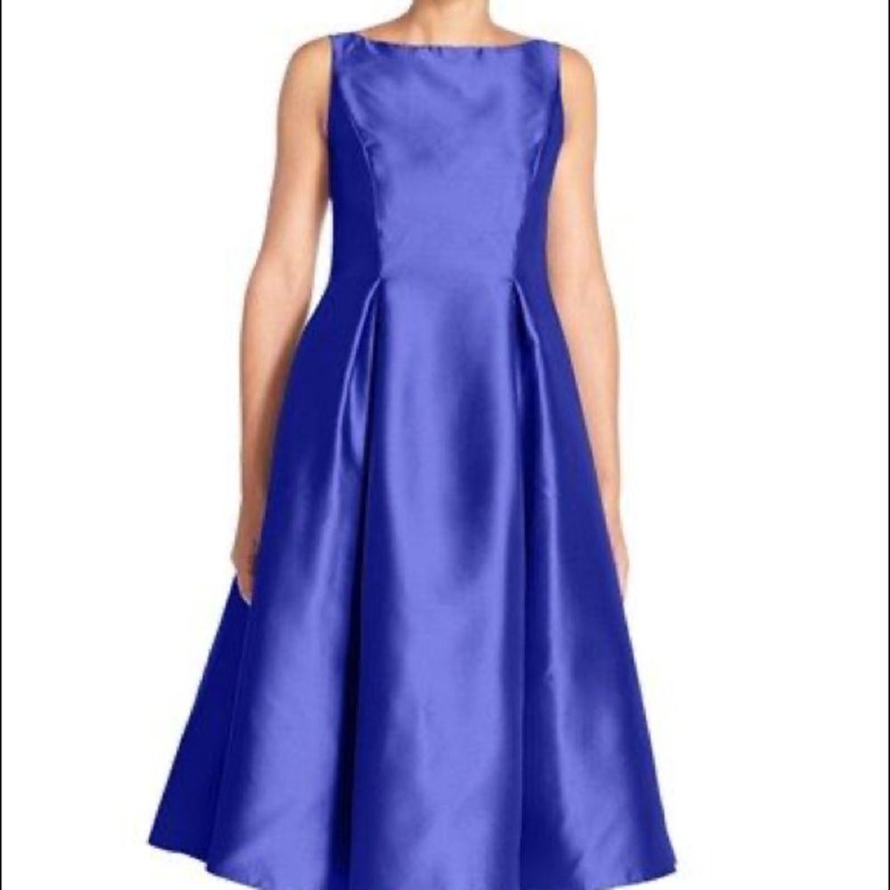 Adrianna Papell royal blue dress